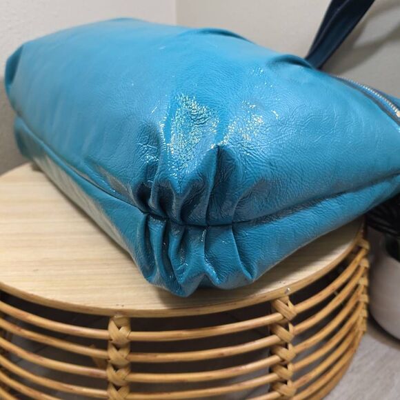 Coach Poppy Patent Leather Large Tote - Picture 7 of 13